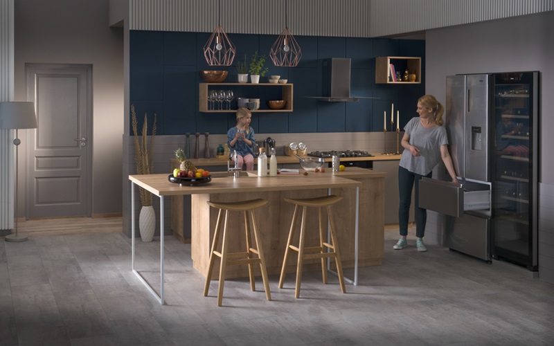 Kombinált Haier hűtő
